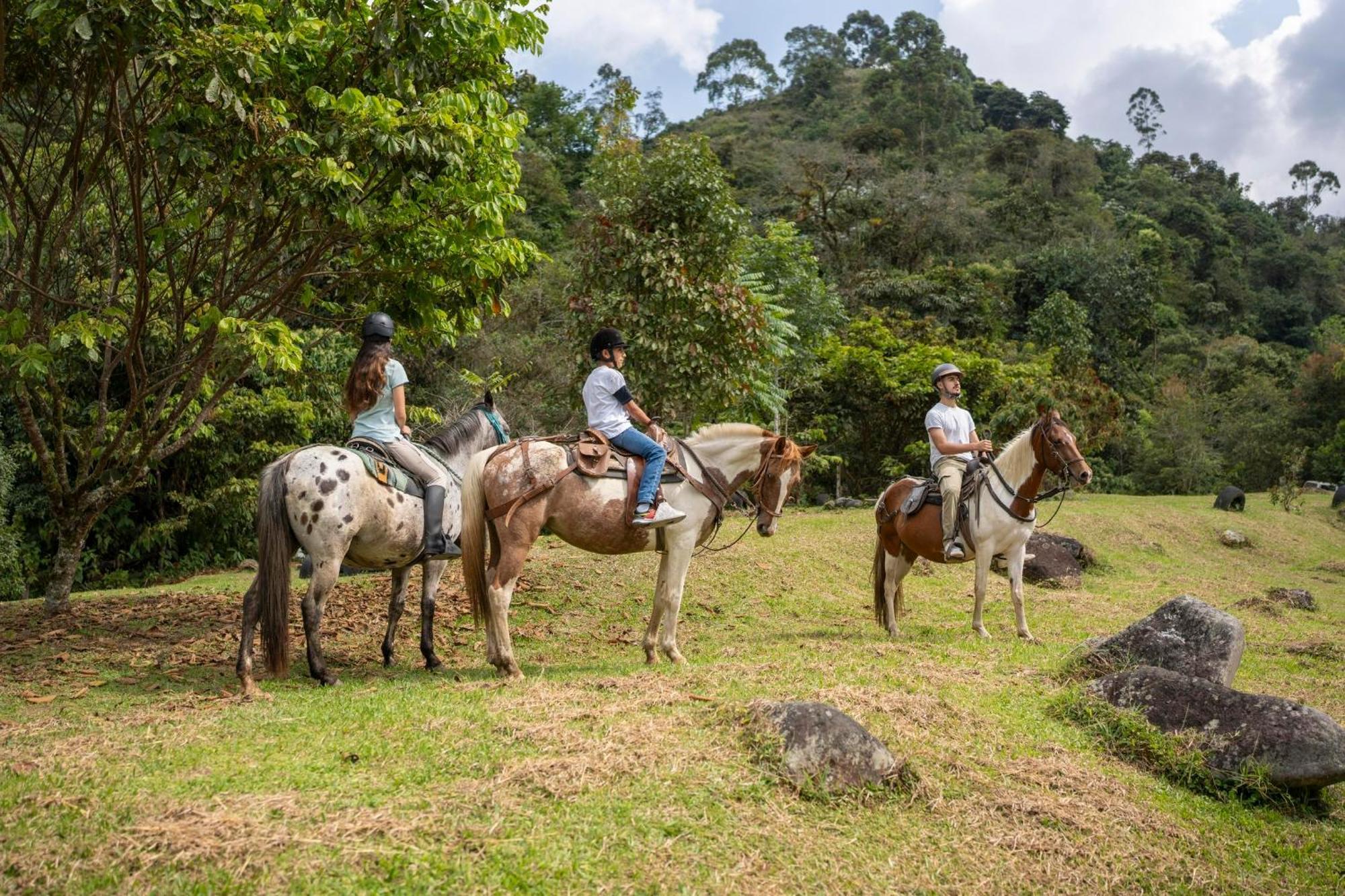 La Herradura Lodge サンタ・ロサ・デ・カバル エクステリア 写真